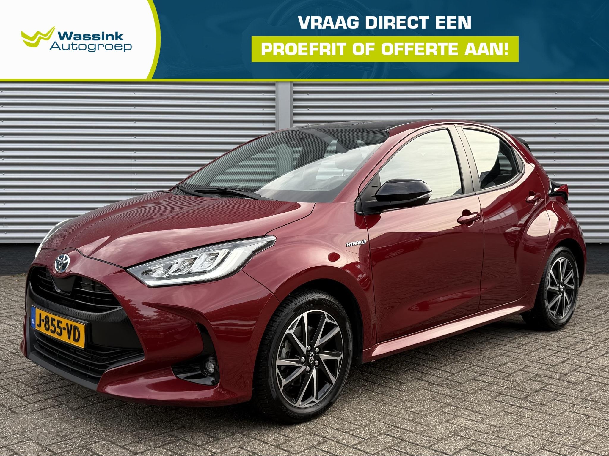 Toyota Yaris 1.5 Hybrid Dynamic | Apple Carplay/Android Auto, Gebruikt, Euro 6, 49 €/maand, Bedrijf