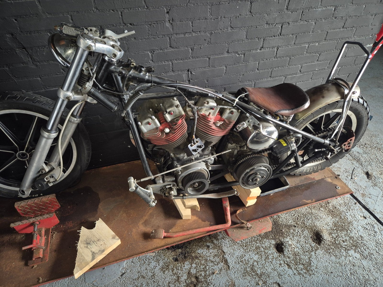 chopper project, Motoren, Ophalen