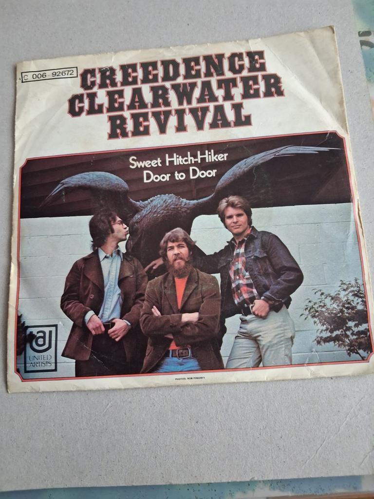 CCR HOES LICHTE GEBRUIKSPOREN VINYL NIEUWSTAAT, Ophalen of Verzenden, Overige formaten