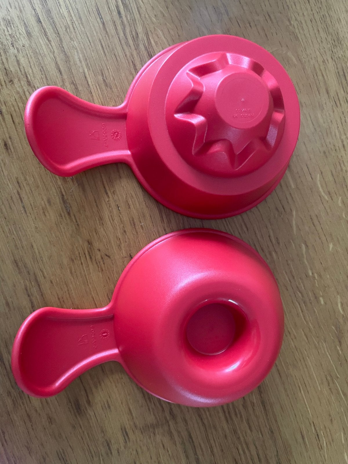 Nieuwe Tupperware pudding vormen set van 2, Overige typen, Nieuw, Ophalen of Verzenden, Vaatwasserbestendig