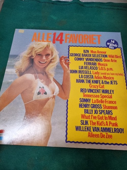 lp alle 14 favoriet, Ophalen of Verzenden