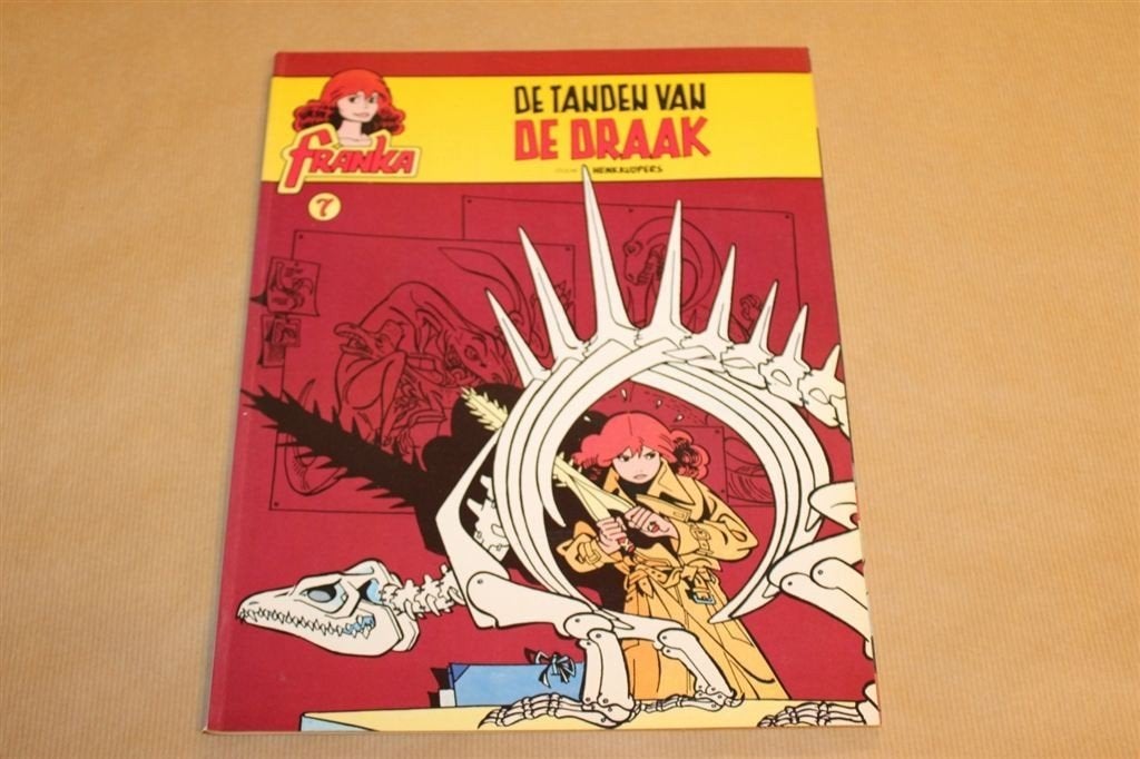 Franka - Deel 7 - De tanden van draak, Boeken, Eén stripboek, Ophalen of Verzenden, Zo goed als nieuw