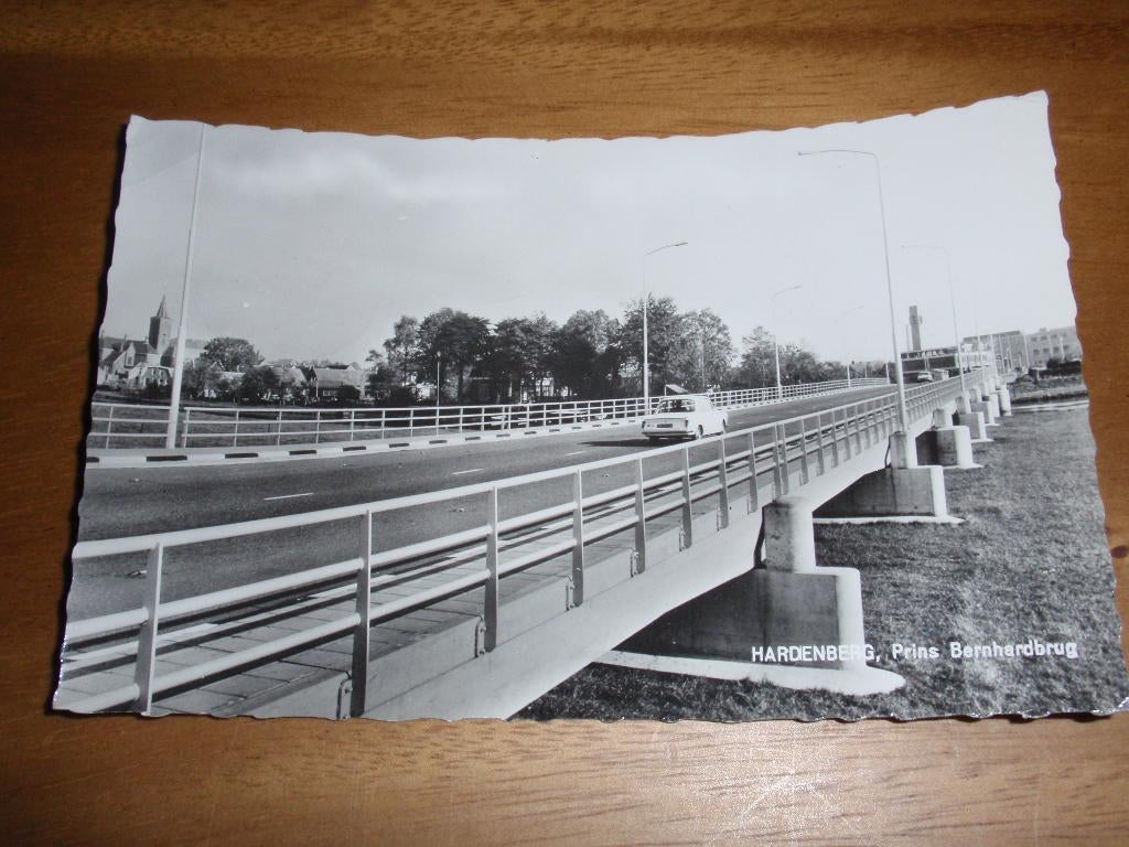Hardenberg Prins Bernhardbrug Brug Autoweg, Verzenden, 1960 tot 1980, Gelopen, Overijssel