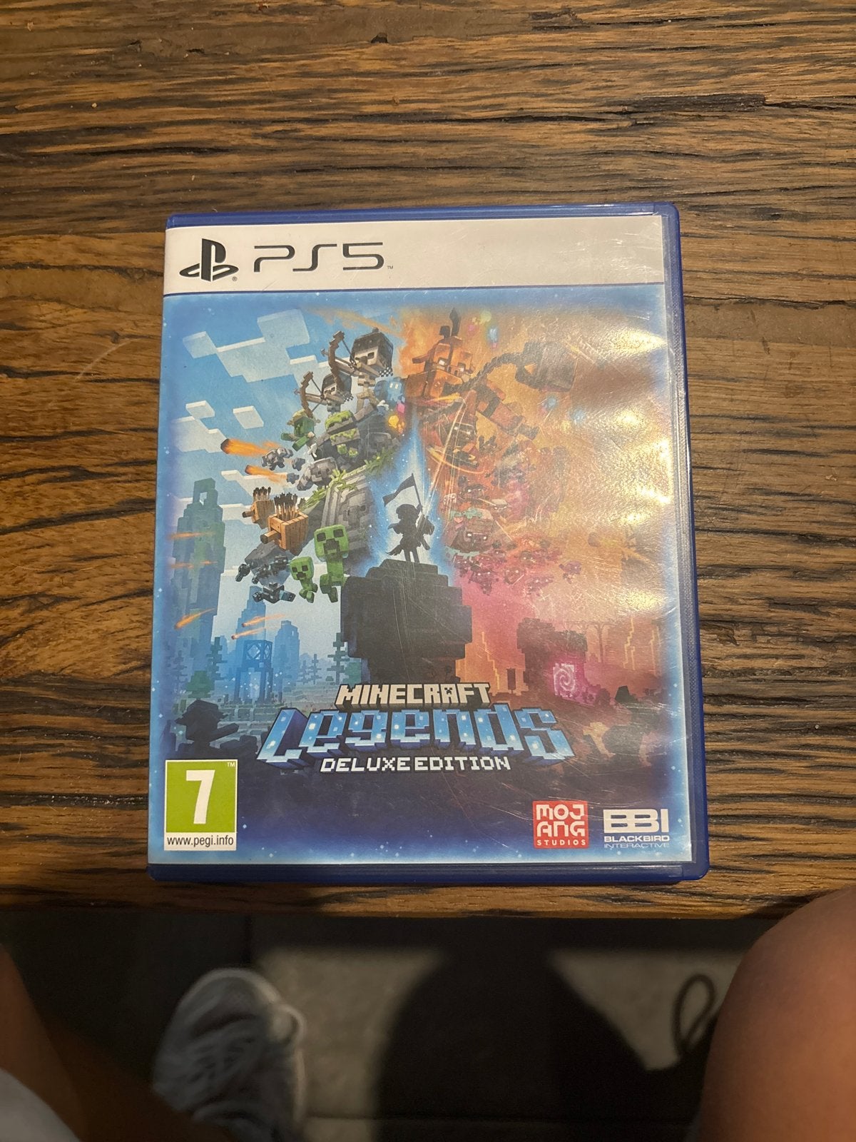 Minecraft Legends Deluxe Edition PS5 - Zo goed als nieuw, Online, 1 speler, Ophalen of Verzenden, Zo goed als nieuw