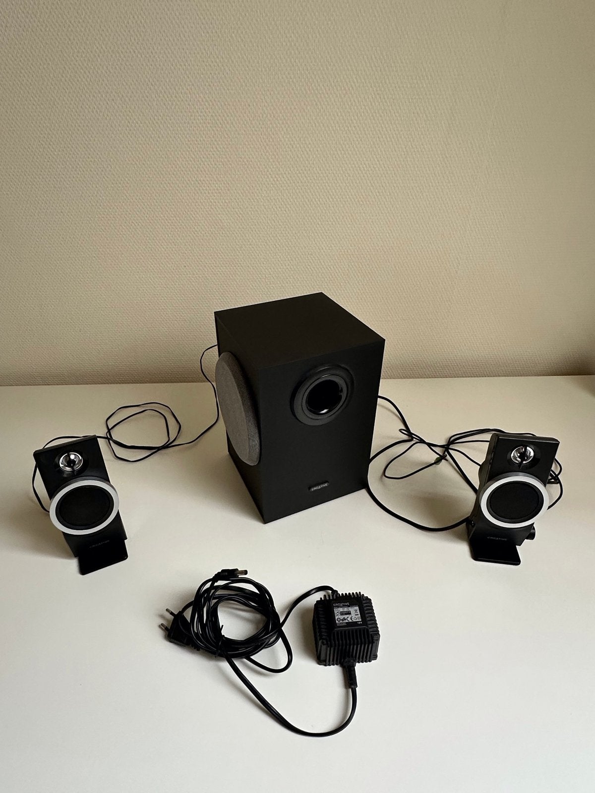 Creative Inspire T3100 2.1 Luidsprekerset met Subwoofer, Ophalen, Gebruikt, Audiokanaal 2.1