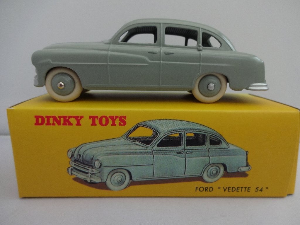 Ford Vedette "54" grijsgroen nr: 24X van Dinky Toys 1:43, Ophalen of Verzenden, Nieuw, Auto, Dinky Toys