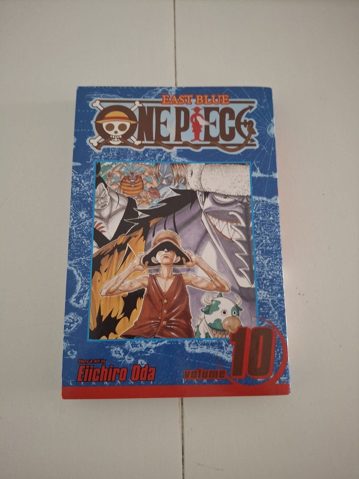 Eiichiro Oda - One Piece, Vol. 10, Eén stripboek, Ophalen of Verzenden, Zo goed als nieuw, Eiichiro Oda