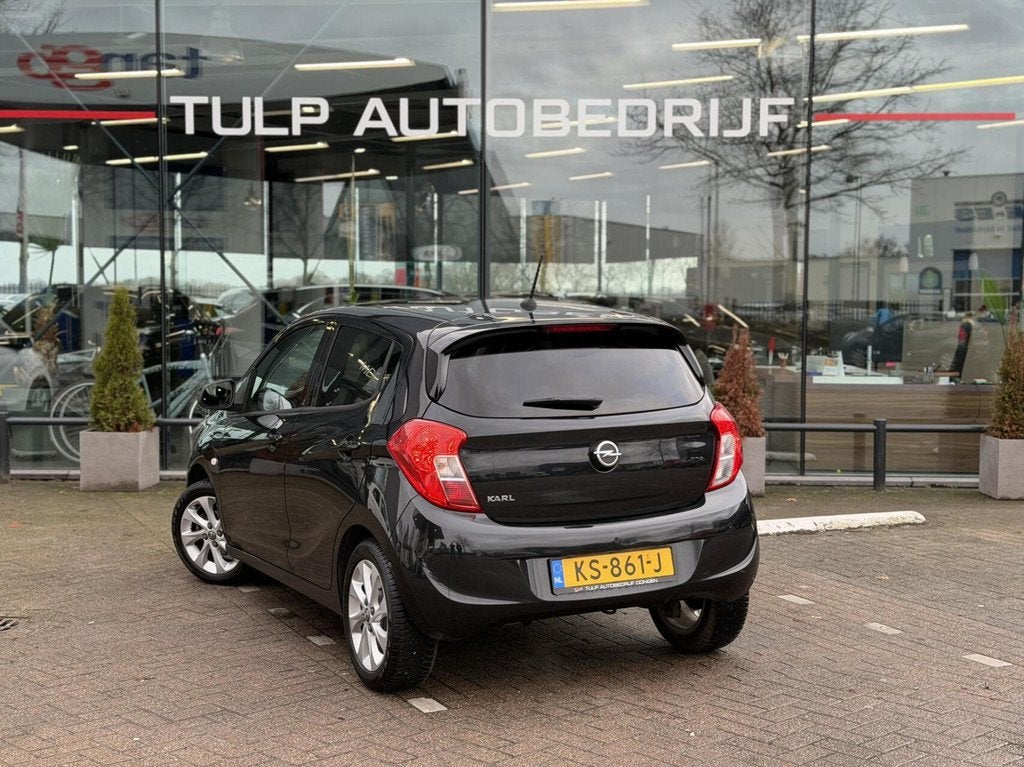 Opel KARL 1.0 ecoFLEX Edition 5drs 2016 Luxe pdc cruiseC lmv, Voorwielaandrijving, 839 kg, Gebruikt, Euro 6