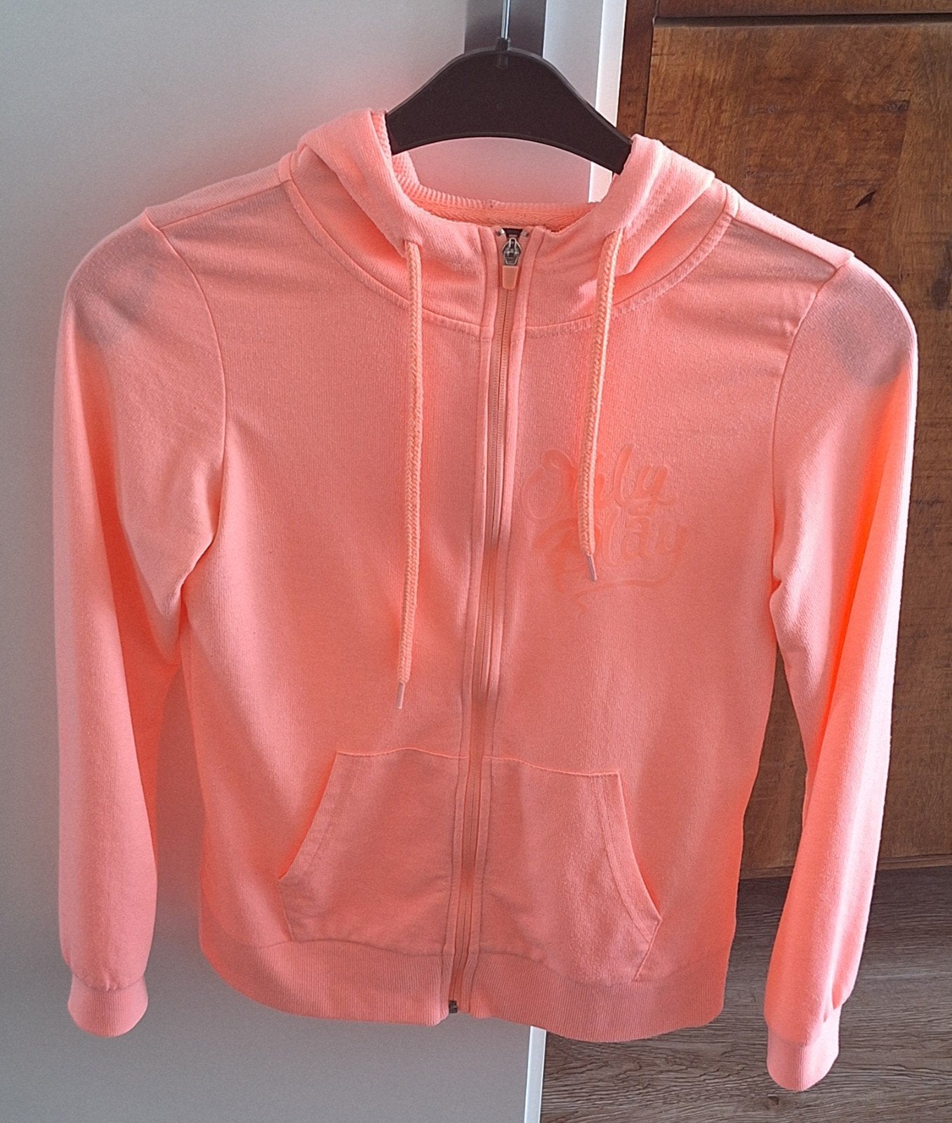 Only Play hoodie met rits - Maat S, Only Play, Ophalen of Verzenden, Maat 36 (S), Oranje