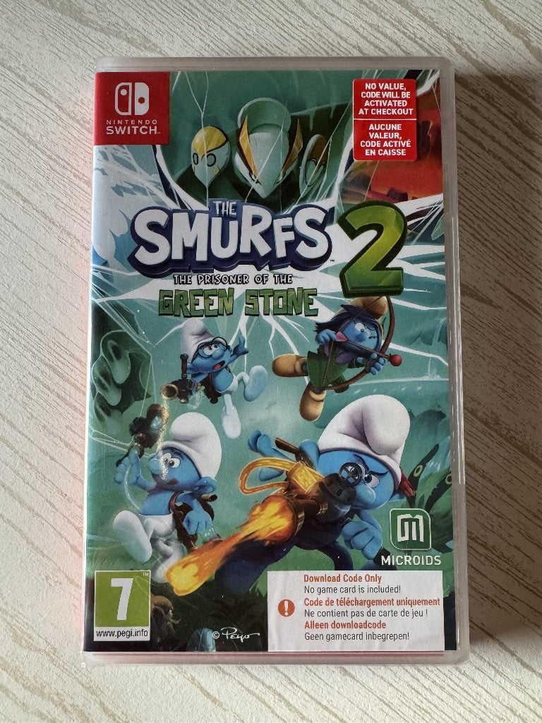 Nintendo Switch - The Smurfs 2, Avontuur en Actie, Ophalen of Verzenden, Vanaf 7 jaar, 2 spelers