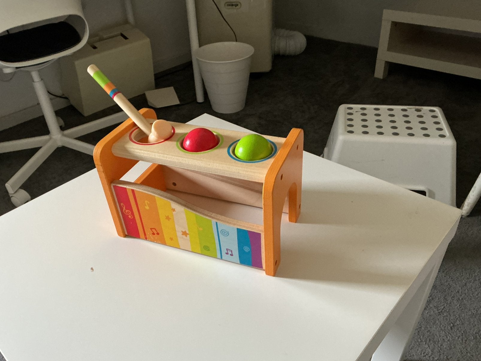 Hamertje tik, Ophalen, Zo goed als nieuw
