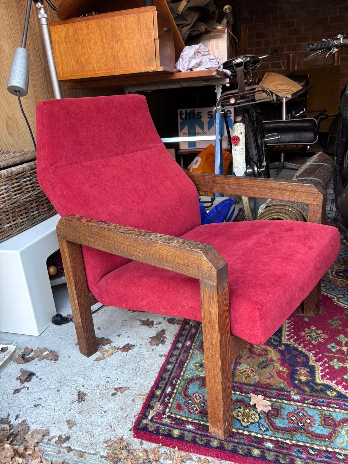 2 stuks Spectrum Martin Visser SZ72 fauteuil vintage design, Ophalen, Zo goed als nieuw, 75 tot 100 cm, 50 tot 75 cm
