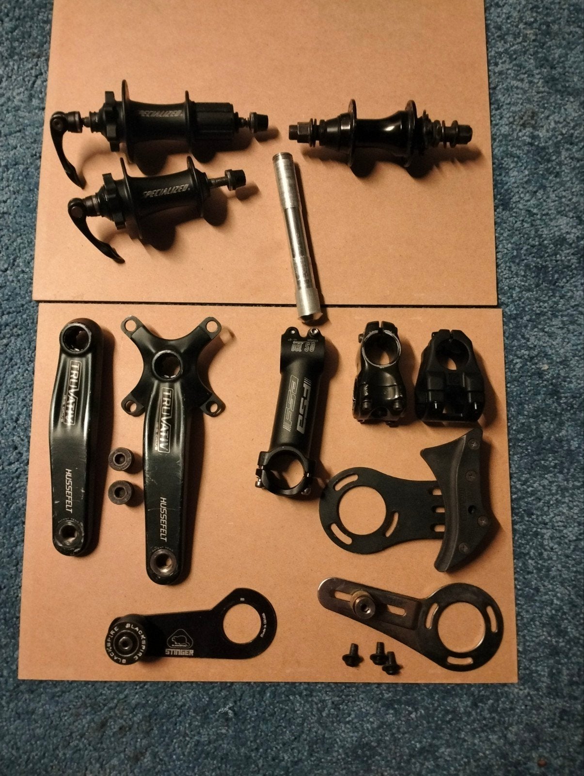 Veel fiets onderdelen en Frame, Ophalen of Verzenden, BMX, Frame