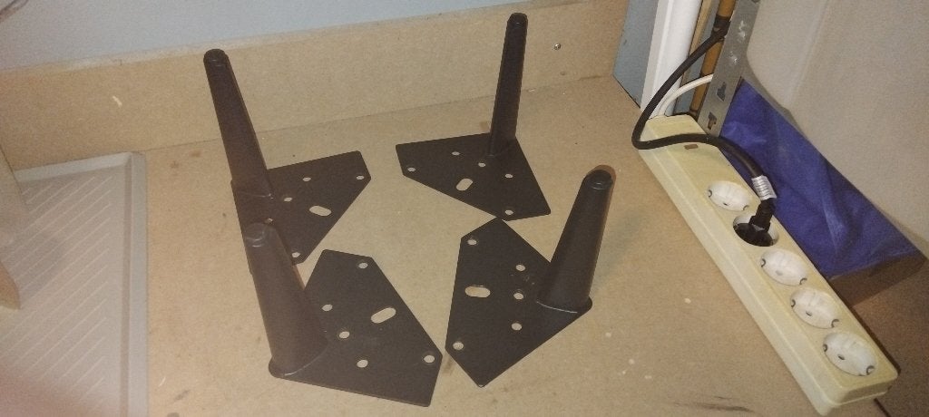 Steunen voor bank, kastje of boxspring, Huis en Inrichting, Ophalen, Gebruikt, Overige maten, Minder dan 75 cm