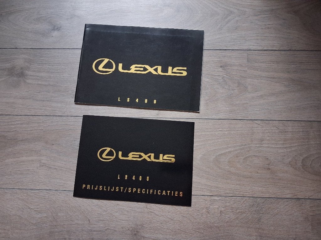 Lexus LS 400  brochure + prijslijst  1993, Ophalen of Verzenden, Zo goed als nieuw, Overige merken