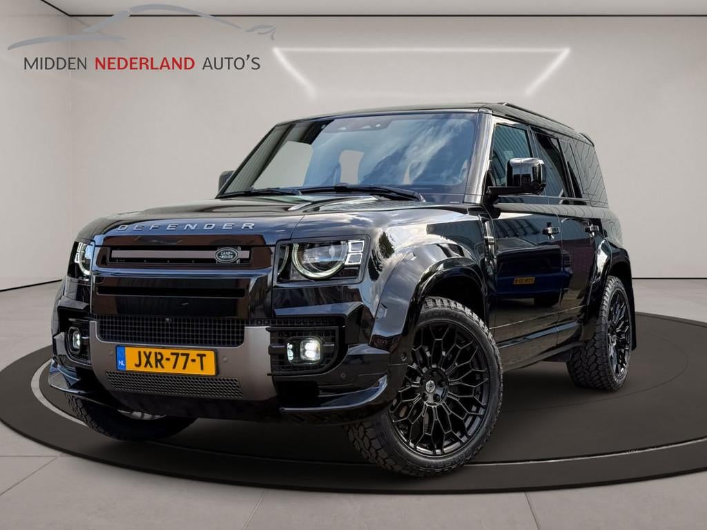 Land Rover Defender 110 2.0 P300e 110 X-Dynamic * URBAN WIDE, Auto's, Land Rover, Automaat, Gebruikt, 3000 kg, Zwart