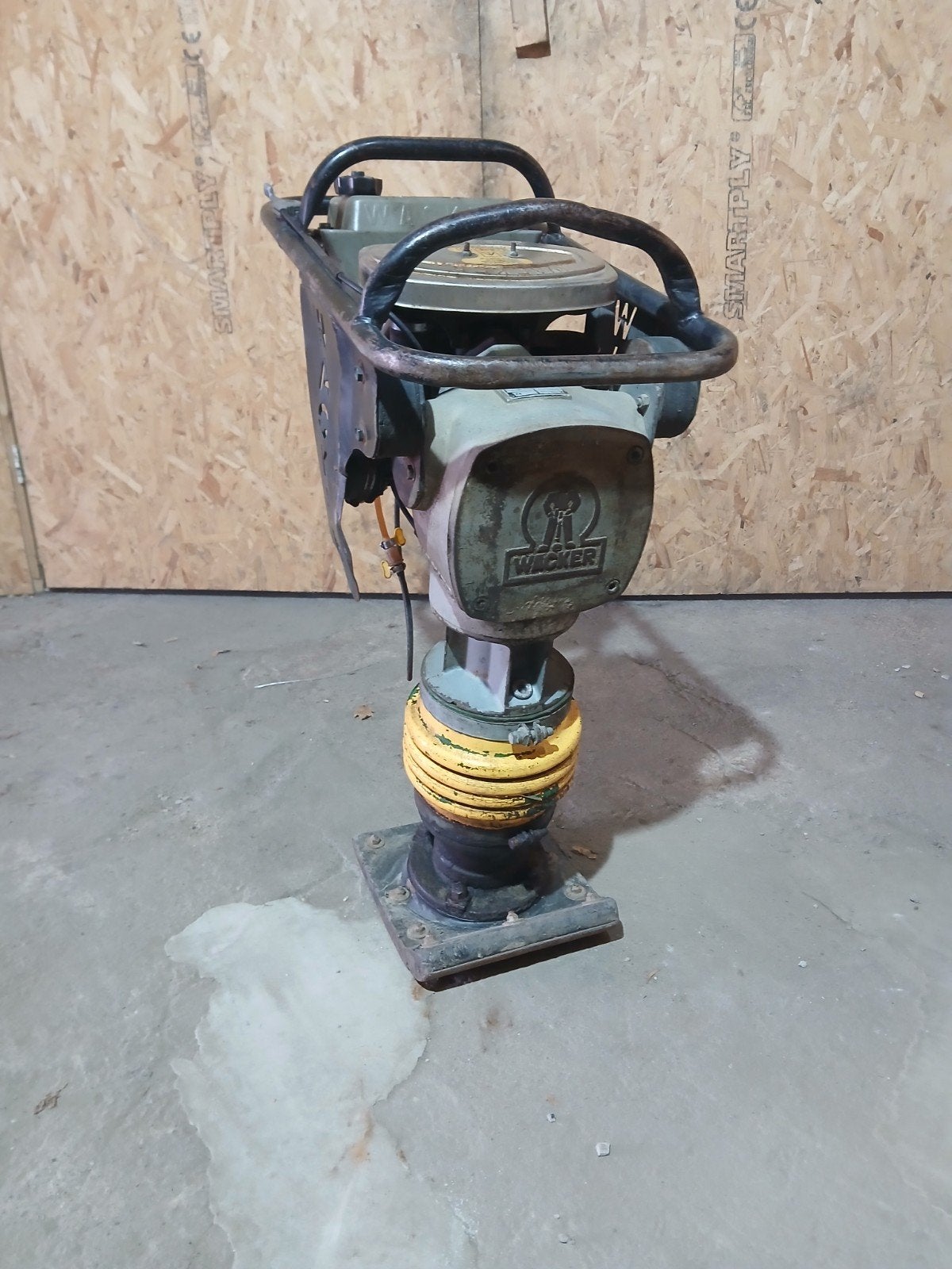 wacker stamper bs60y, Ophalen, Gebruikt