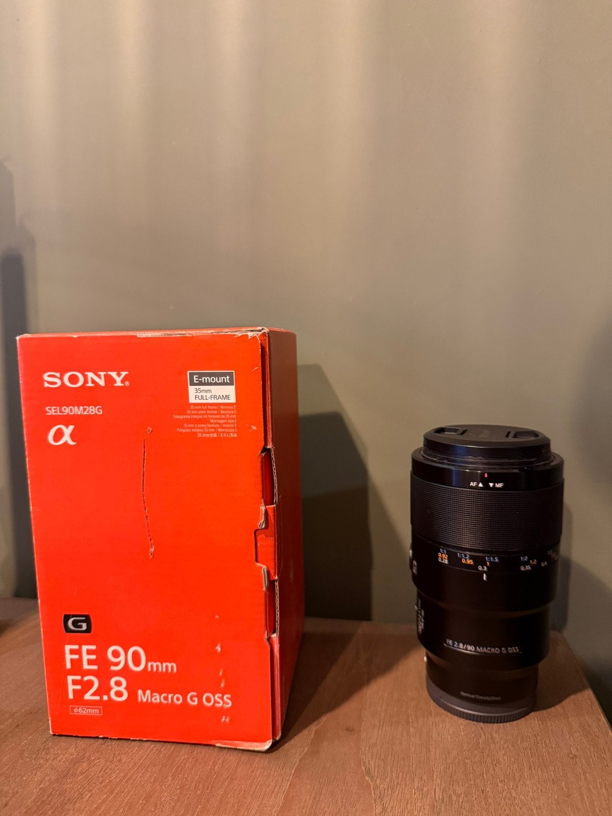Sony 90mm macro g lens, 90 mm, Sony E-mount, Sony, Ophalen of Verzenden
