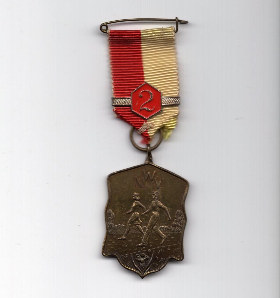 Medaille: Lentemars Nĳmegen, Ophalen of Verzenden, Overige materialen, Nederland