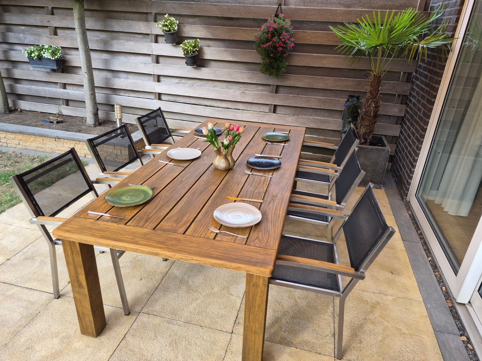 Tuinset, type Nexxt, en loungeset Brighton van 4 seasons out, Ophalen, Overige materialen, 6 zitplaatsen, Zo goed als nieuw