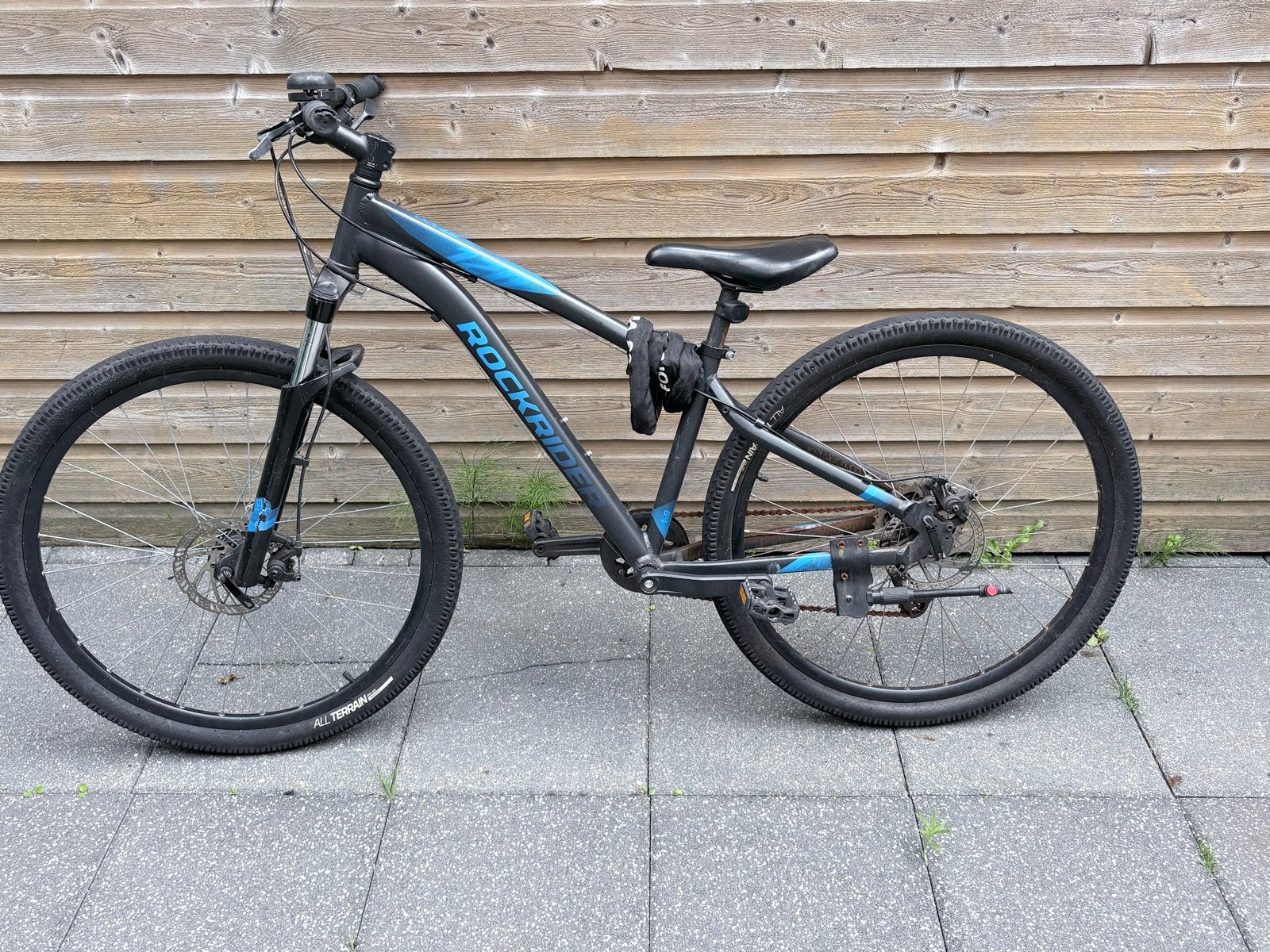 Rockrider ST 100 Mountainbike - gebruikt, Fietsen en Brommers, Fietsen | Mountainbikes en ATB, Hardtail, Heren, Zo goed als nieuw