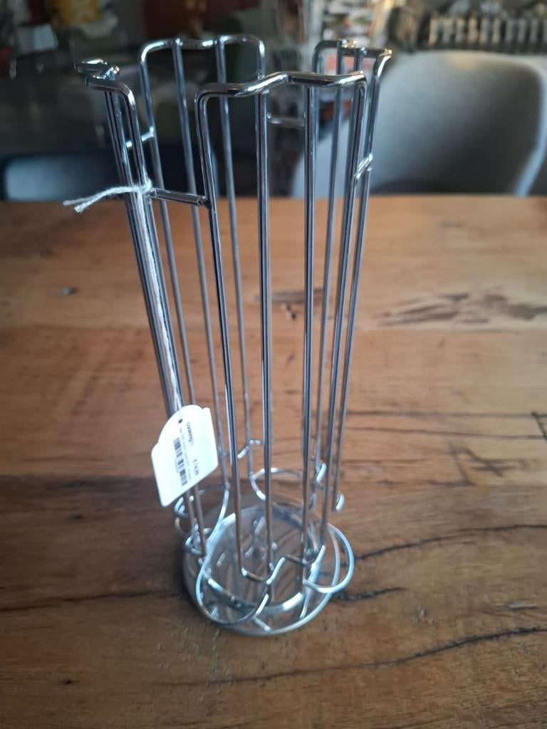 Verchroomde metalen capsulehouder voor Dolce Gusto capsules, Ophalen of Verzenden, Capsulehouder, Dolce Gusto, Nieuw