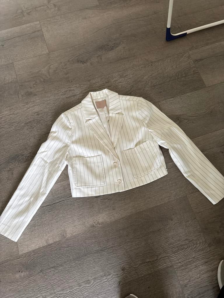 JOSH V blazer maat L, Ophalen, Wit, Maat 42/44 (L), Zo goed als nieuw