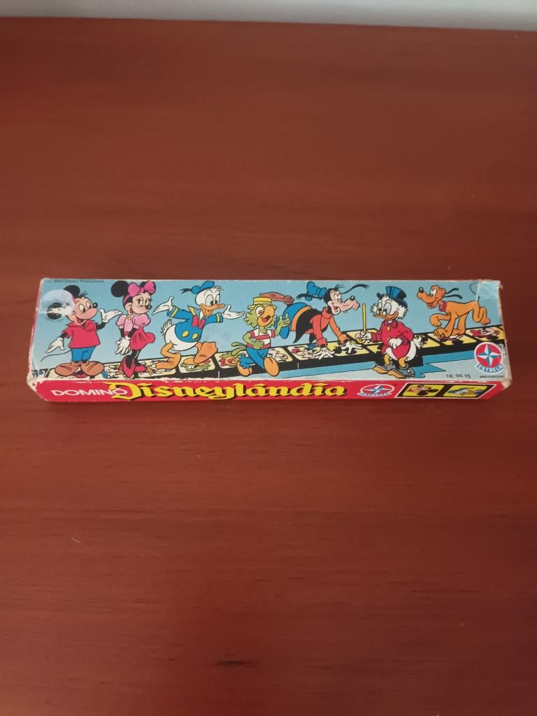 DOMINO Disneylãndia/ OUD, Ophalen of Verzenden, Mickey Mouse, Gebruikt, Overige typen