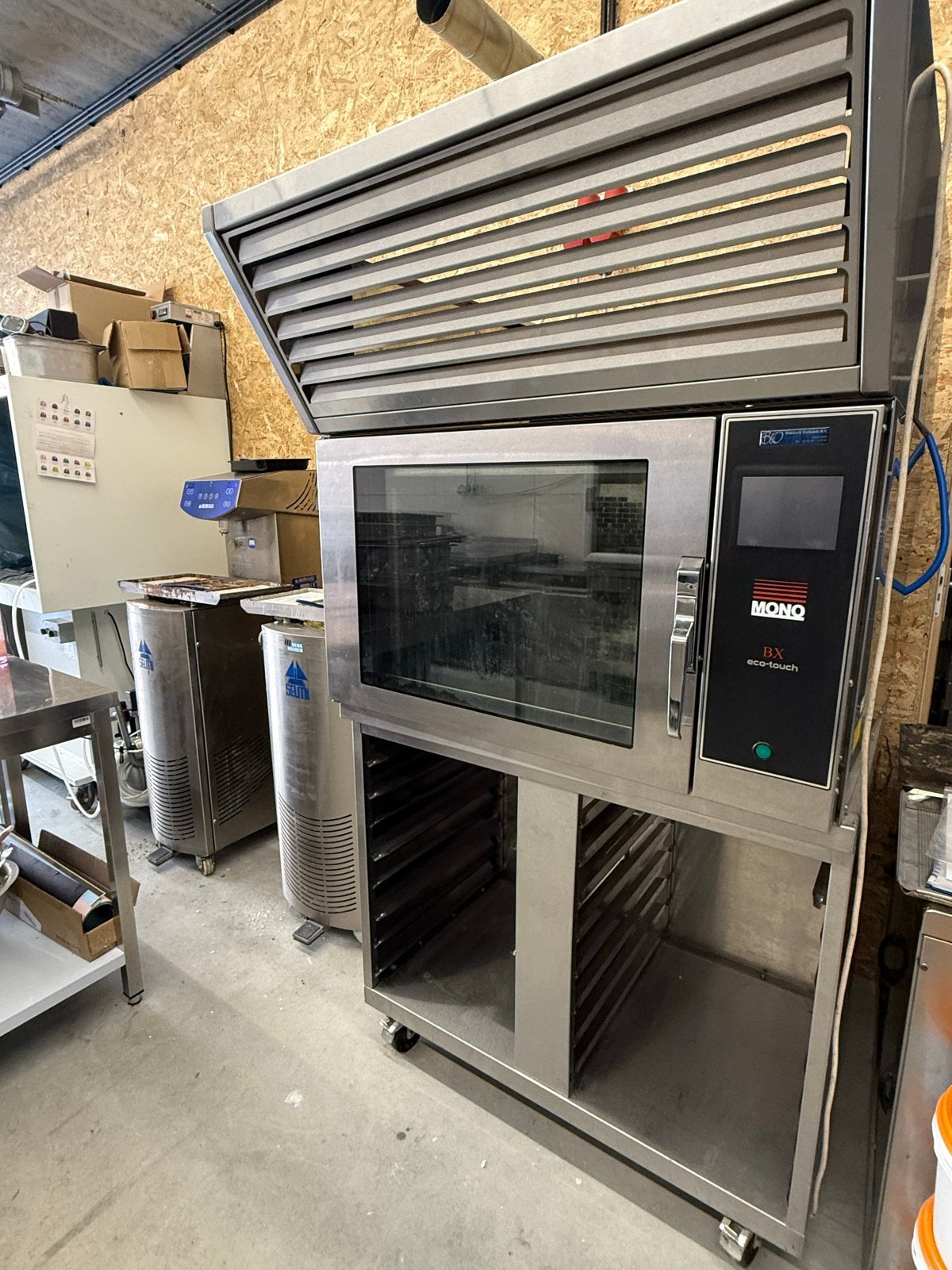 Mono BX Eco-Touch Horeca Oven met Stoomfunctie, Ophalen, Horeca-oven, Hete lucht, Vrijstaand
