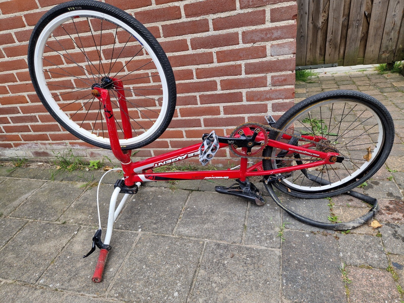 BMX fiets Expert - Free Agent, Fietsen en Brommers, Fietsen | Crossfietsen en BMX, Gebruikt, Ophalen