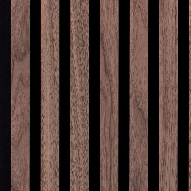akoestische wandpanelen, 260 cm, Hout, Nieuw, Bruin