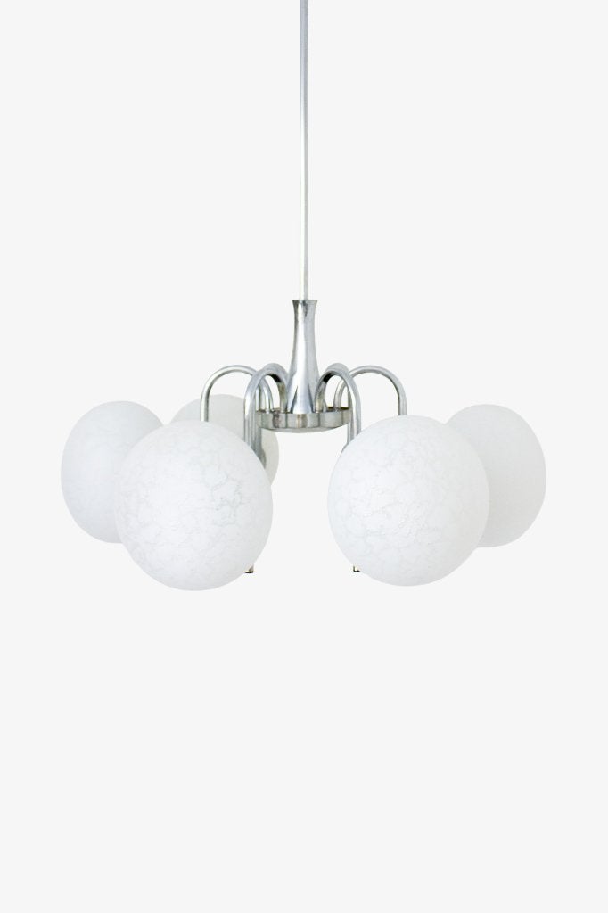 SALE 6-bollige Richard Essig x Hustadt Bauhaus kroonluchter, Ophalen, Onbekend, Zo goed als nieuw, Hustadt Leuchten