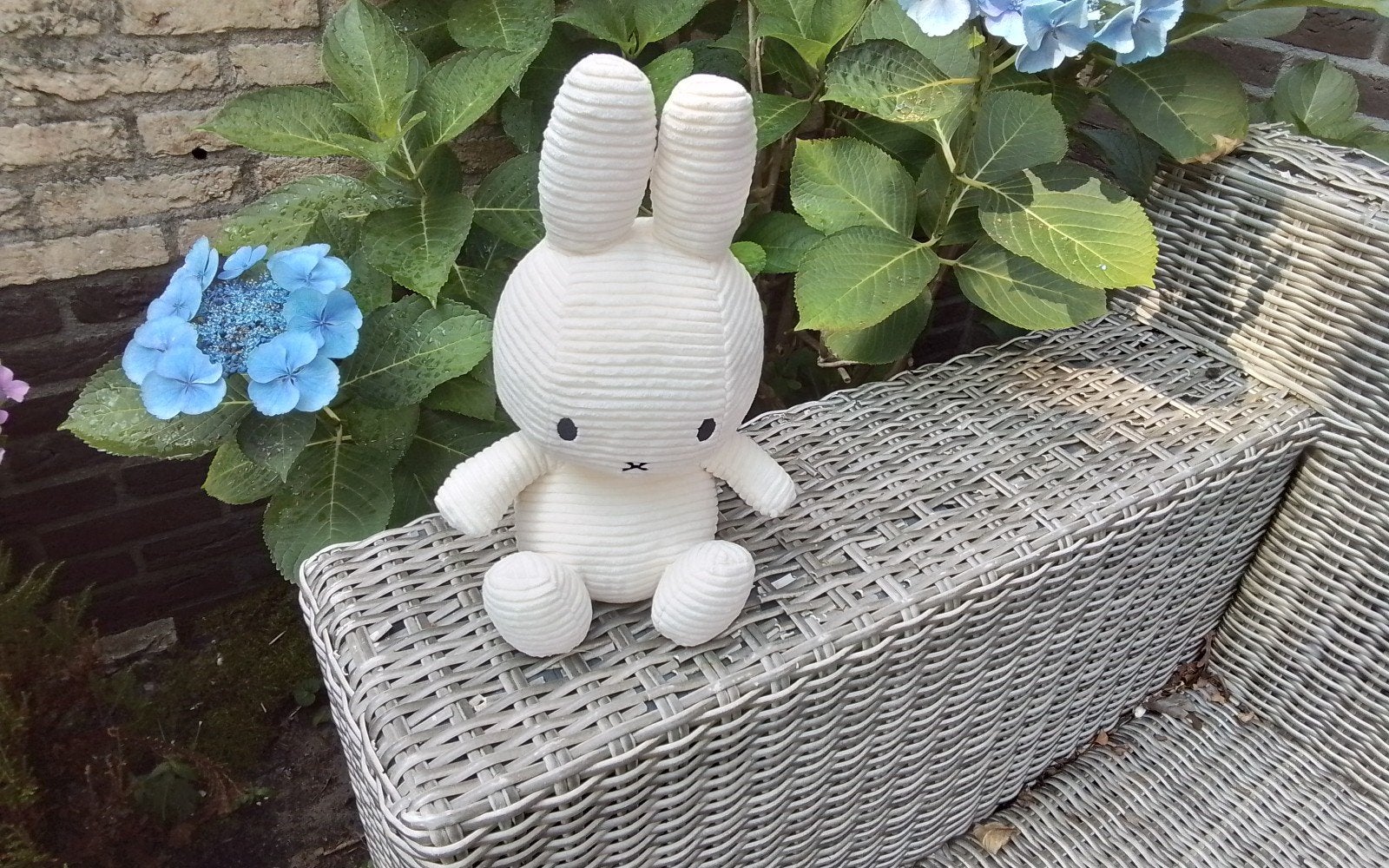 Nijntje knuffel, Corduroy Off White., Ophalen of Verzenden, Nieuw, Konijn