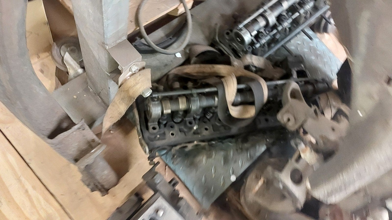 Mercedes 300D motoren en bakken, Ophalen, Gebruikt, Mercedes-Benz
