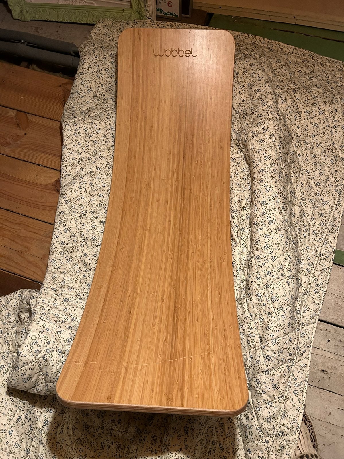 Wobbel Board Bamboe - Balansbord voor Jong en Oud, Ophalen, Gebruikt, Jongen of Meisje