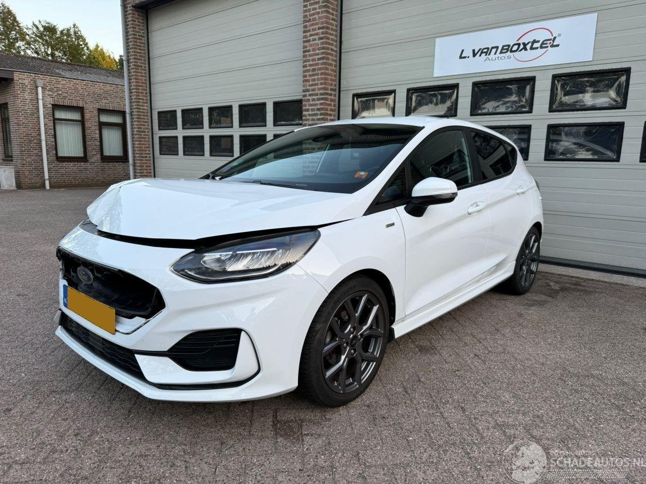 Ford Fiesta 1.0 EB Hybrid ST-Line Navi Clima Cruise 73749 Km, Auto diversen, Schadeauto's, Overige carrosserieën, Handgeschakeld