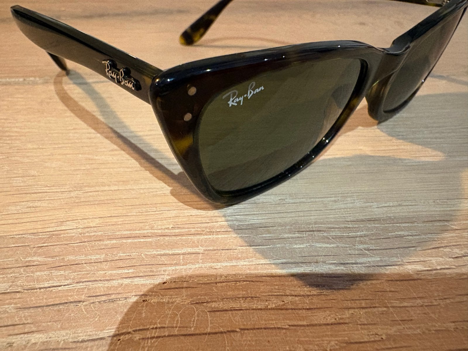Ray-Ban Lady Burbank zonnebril - RB 2299 902/31, Zonnebril, Bruin, Ophalen of Verzenden, Zo goed als nieuw
