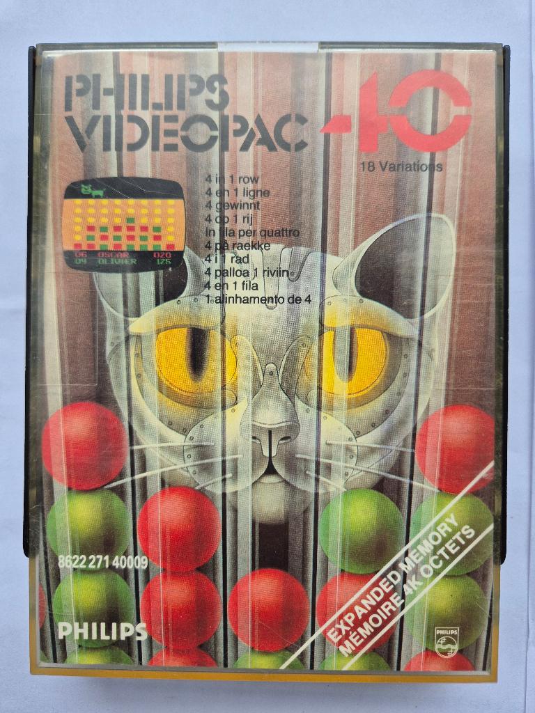 PHILIPS VIDEOPAC No:40, Gebruikt, 1 speler, Ophalen of Verzenden, Vanaf 3 jaar