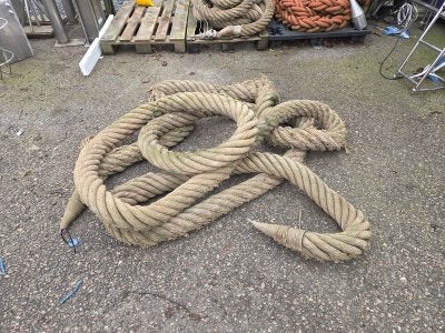 Kabelaring 13 meter uitgepunt D: 11 cm, Watersport en Boten, Niet ingevuld, Gebruikt, Niet ingevuld, Niet ingevuld