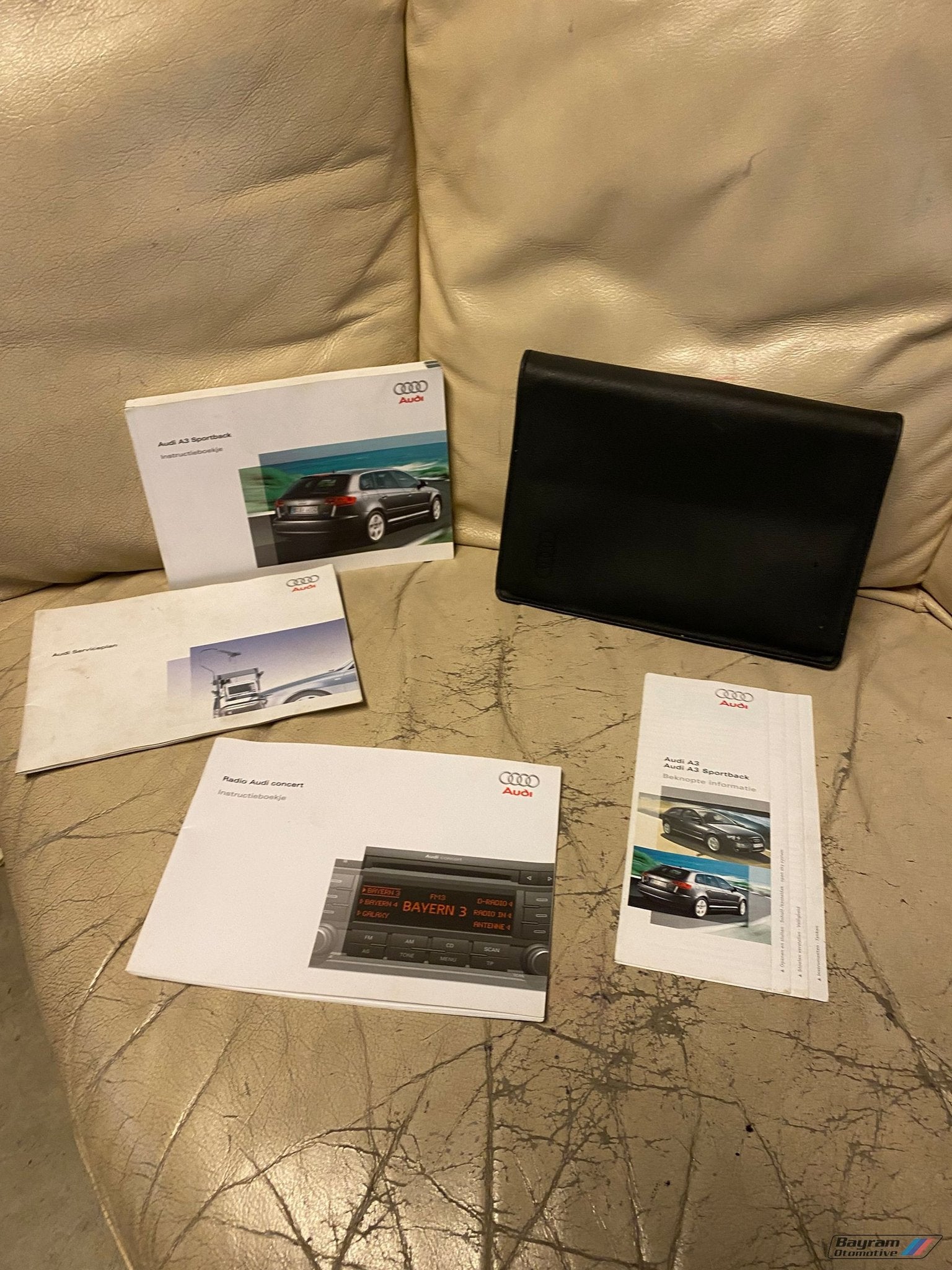 Audi A3 8p sportback onderhoudsmap handleiding instructie bo, Auto diversen, Ophalen of Verzenden