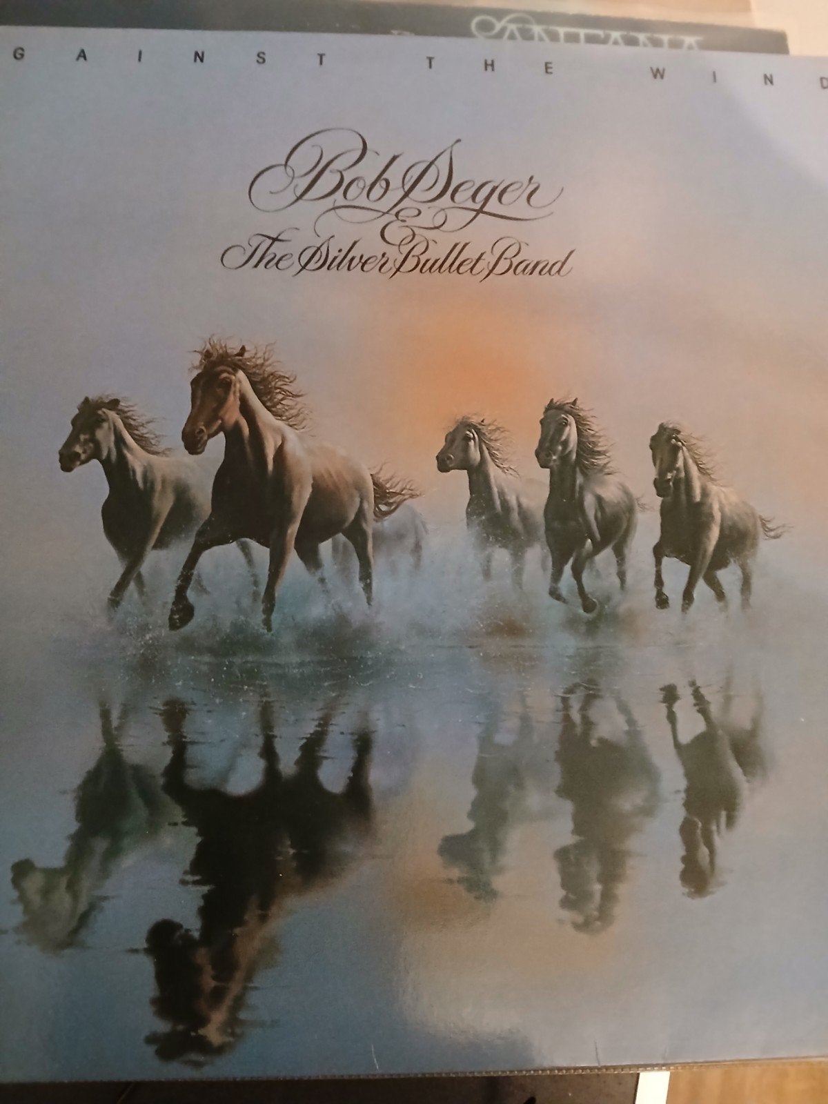 Bob Seger & The Silver Bullet Band - Against The Wind LP, Ophalen of Verzenden, 1980 - 1989, Gebruikt, 12 inch