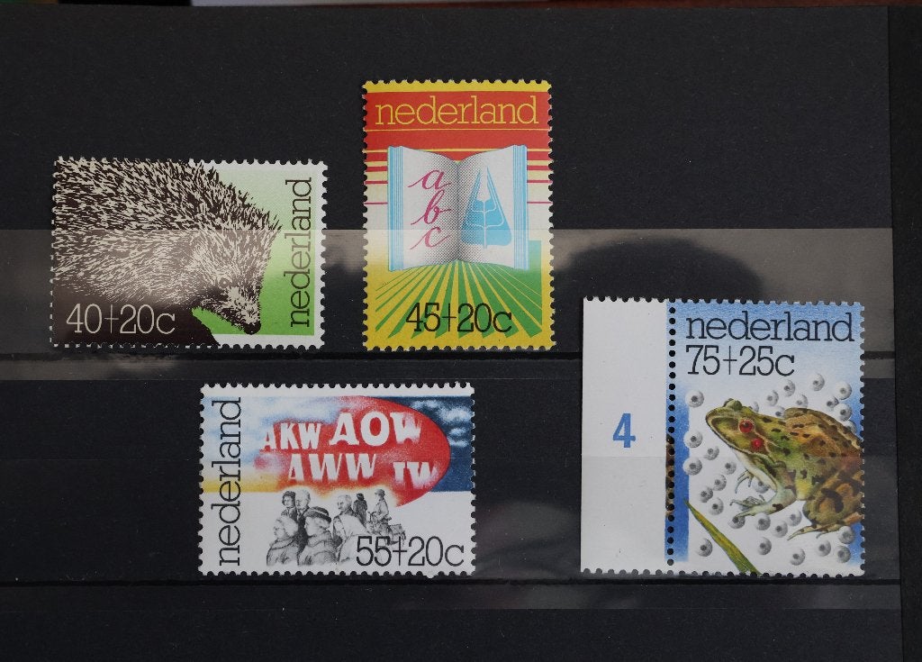 Nederland NVPH 1085 – 1088 Zomerzegels postfris, Ophalen of Verzenden, Na 1940, Postfris