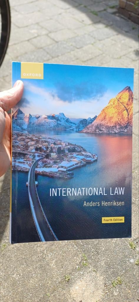 International Law - Anders Henriksen (Fourth Edition), Anders Henriksen, Ophalen of Verzenden, Gamma, WO