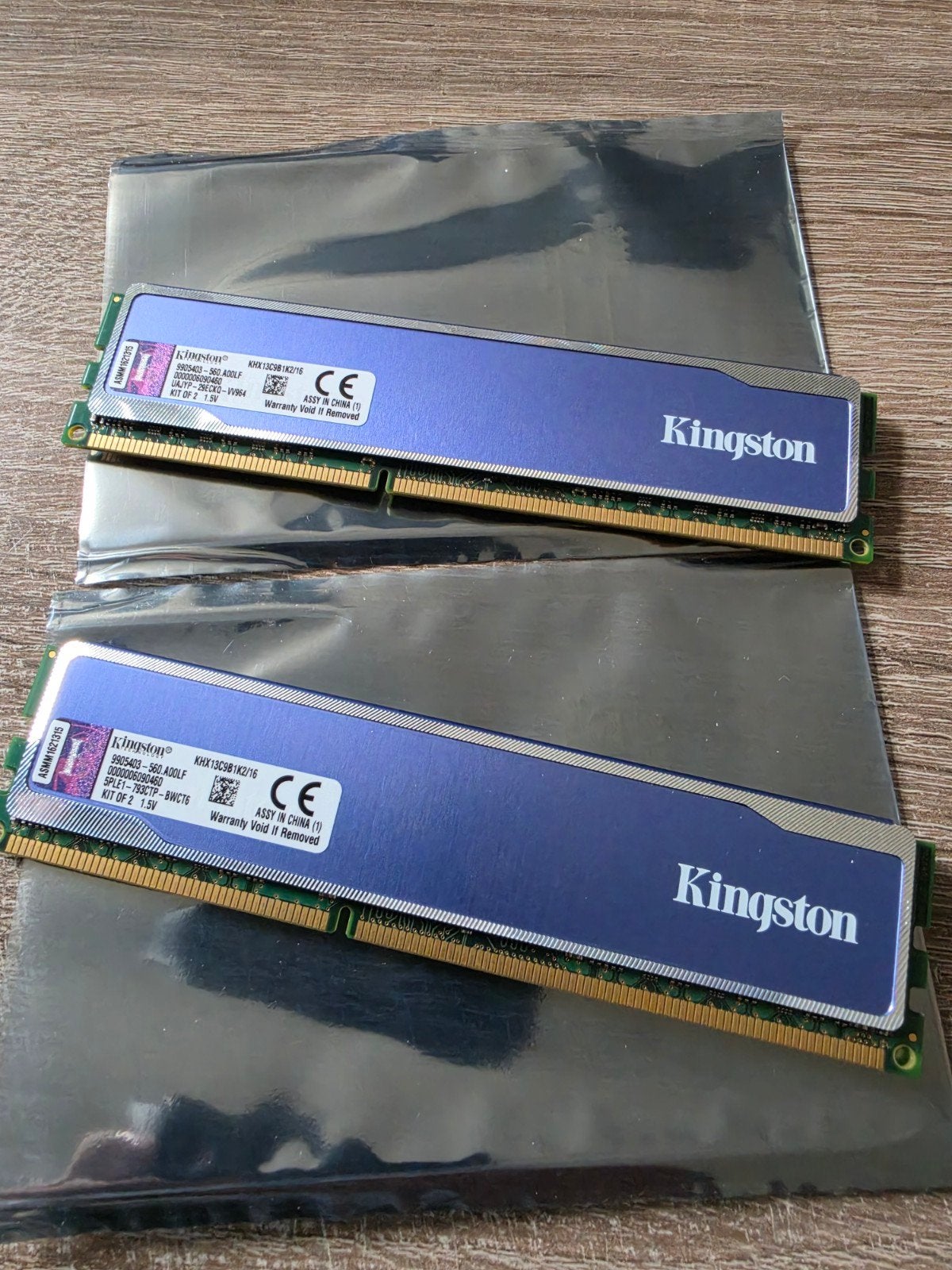 Kingston HyperX Blu 16GB DDR3 RAM Kit (2x 8GB)– KHX13C9B1K2, Computers en Software, DDR3, Ophalen of Verzenden, Zo goed als nieuw