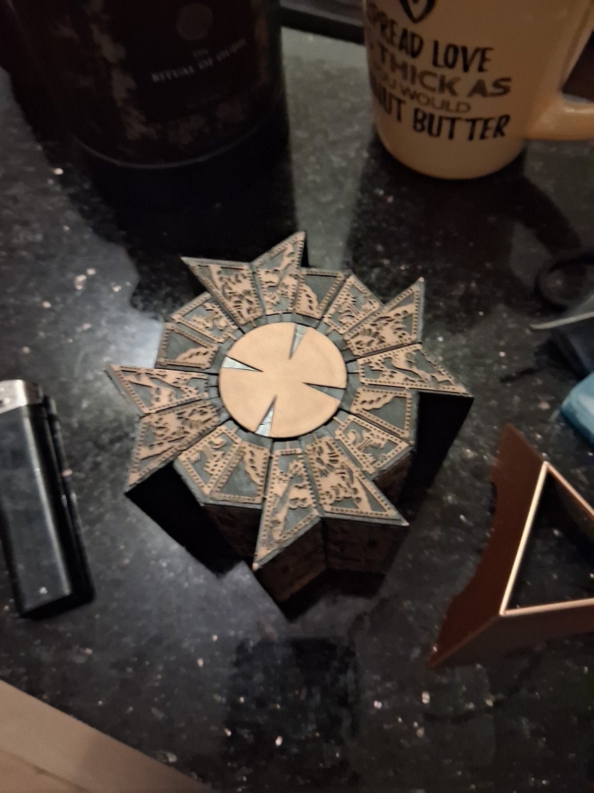Hellraiser Lament Configuration Puzzle Box, Ophalen of Verzenden, Gebruikt