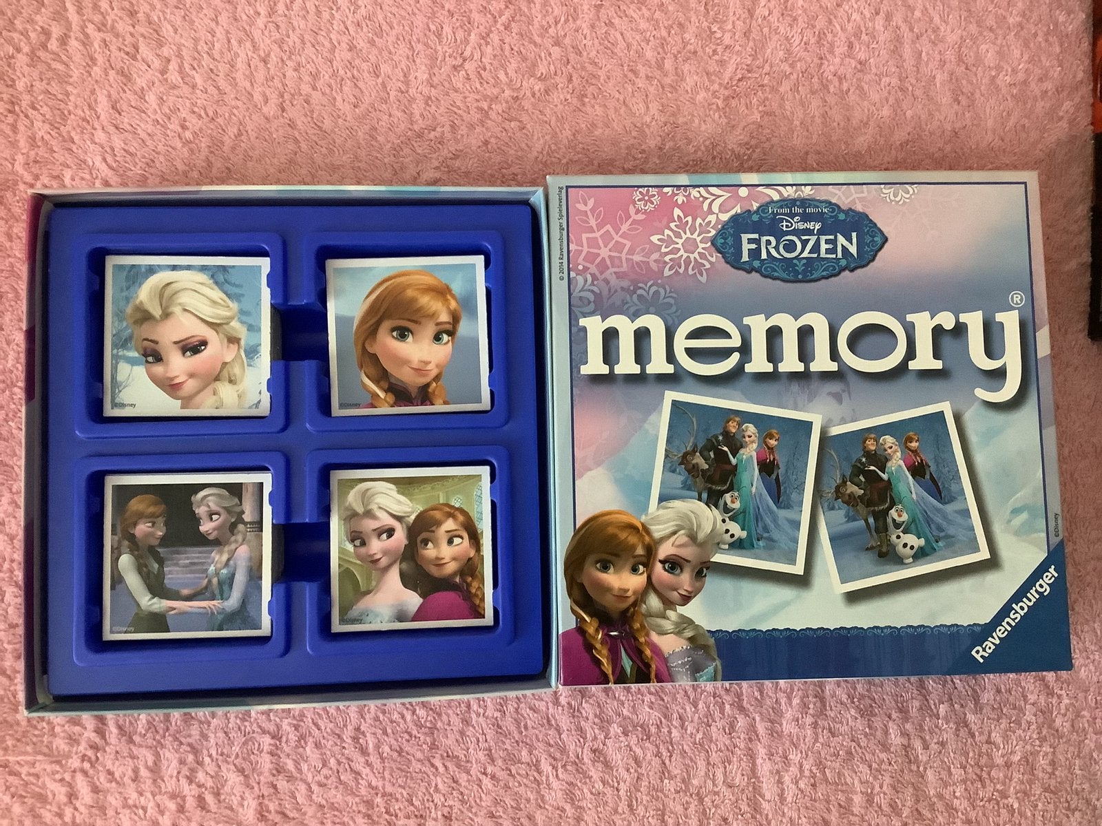 Memory van frozen, Ophalen, Zo goed als nieuw
