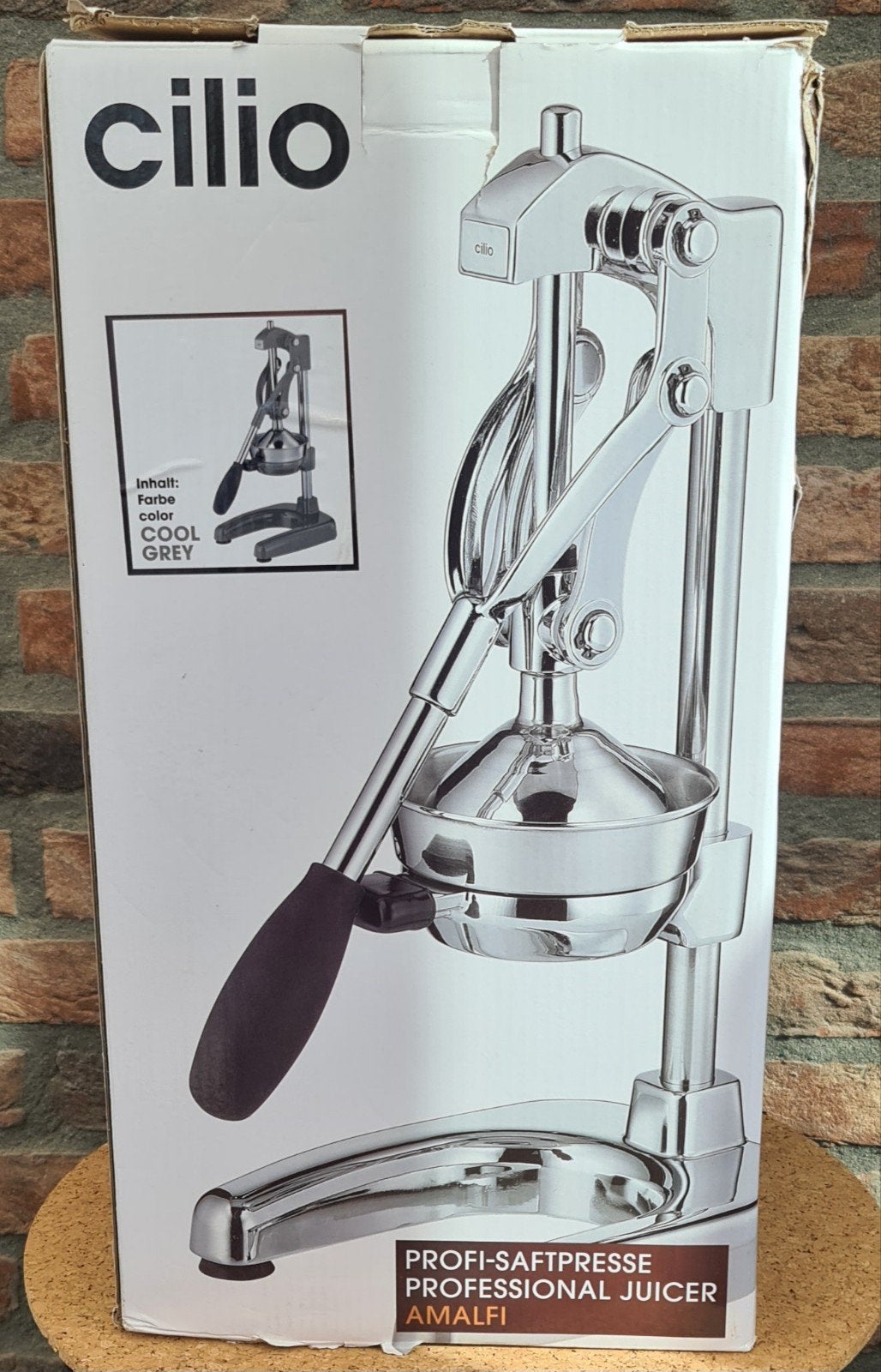 Cilio professionele handpers Citruspers Nieuw, Ophalen of Verzenden, Nieuw, Handmatig, Citruspers