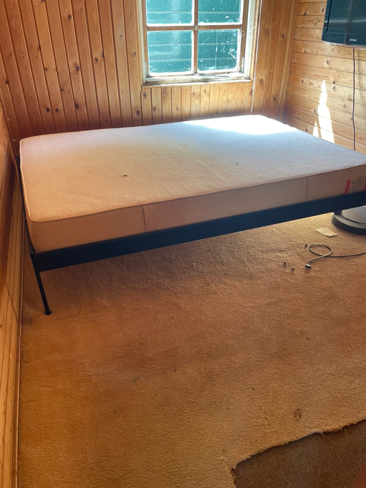 Ikea bed, Ophalen, Gebruikt, Eenpersoons, Wit