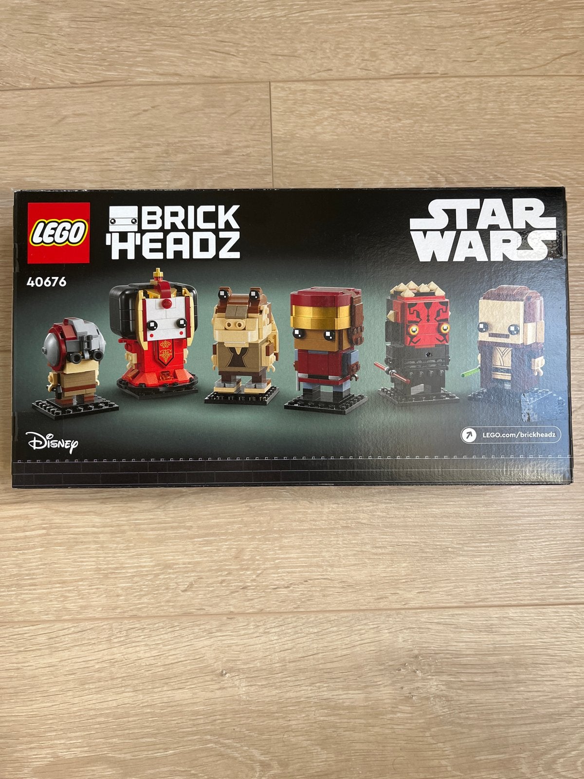 LEGO BrickHeadz Star Wars: The Phantom Menace (40676), Star Wars, Lego, Nieuw, Ophalen of Verzenden