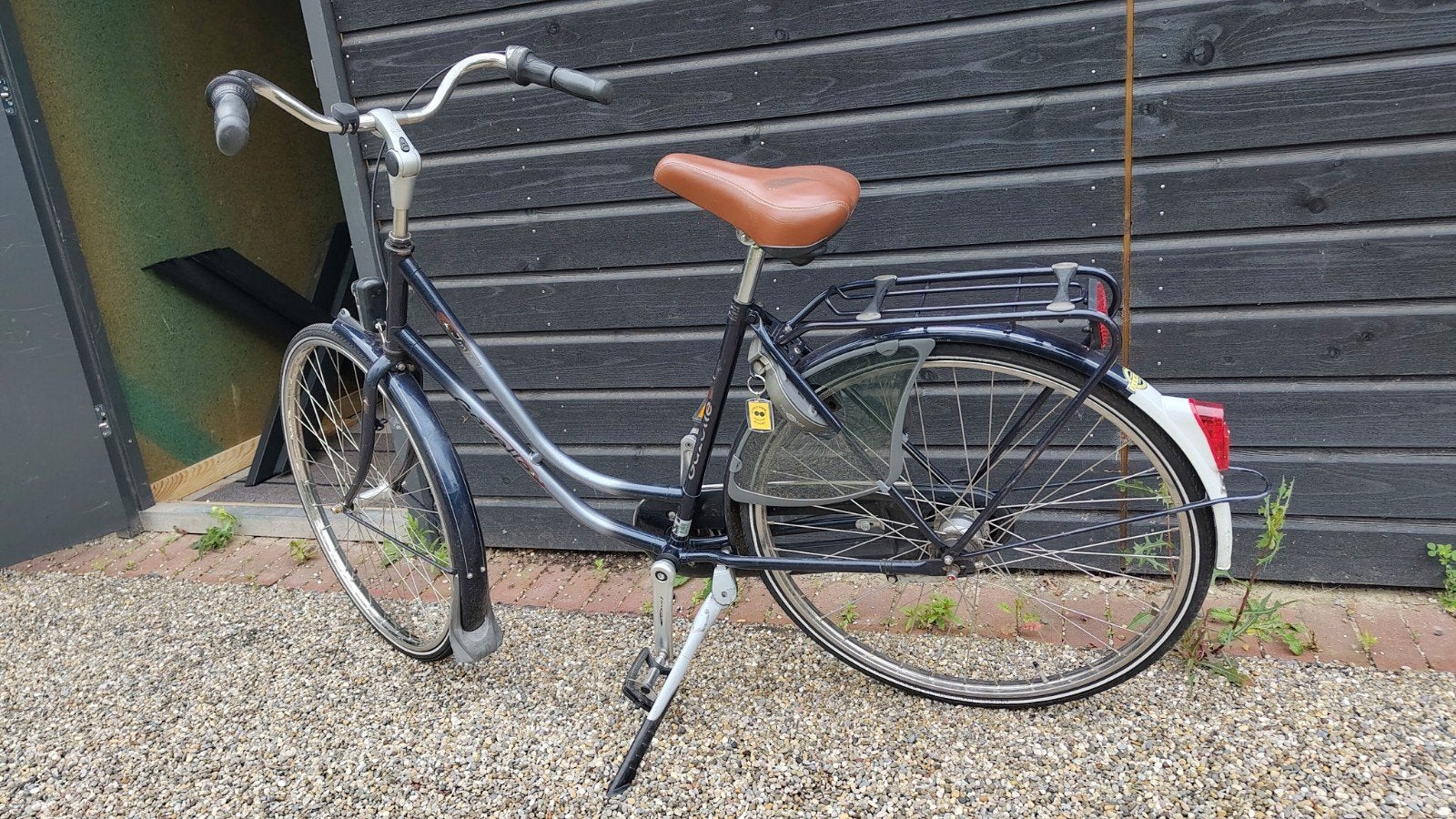 Gazelle fiets met versnellingen, Ophalen